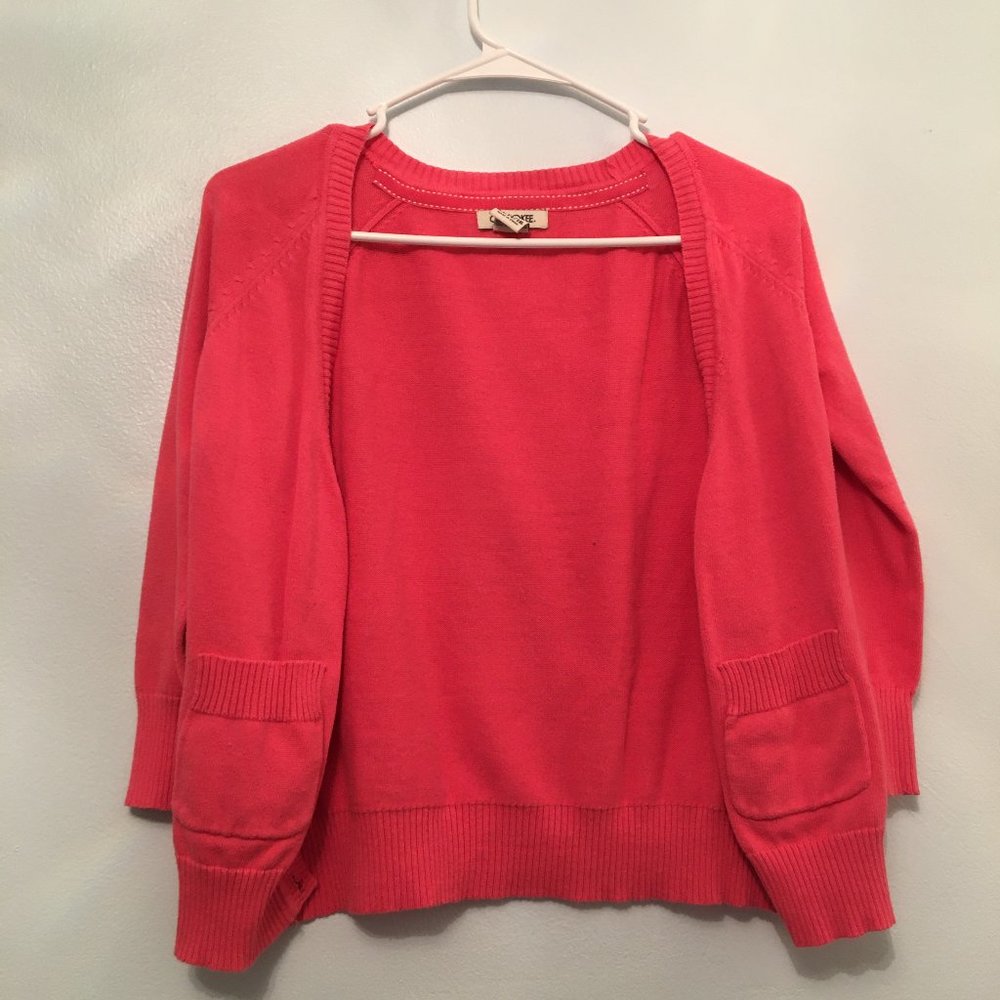 Girls 14/16 Pink Mid Sleeve Cherokee Sweater